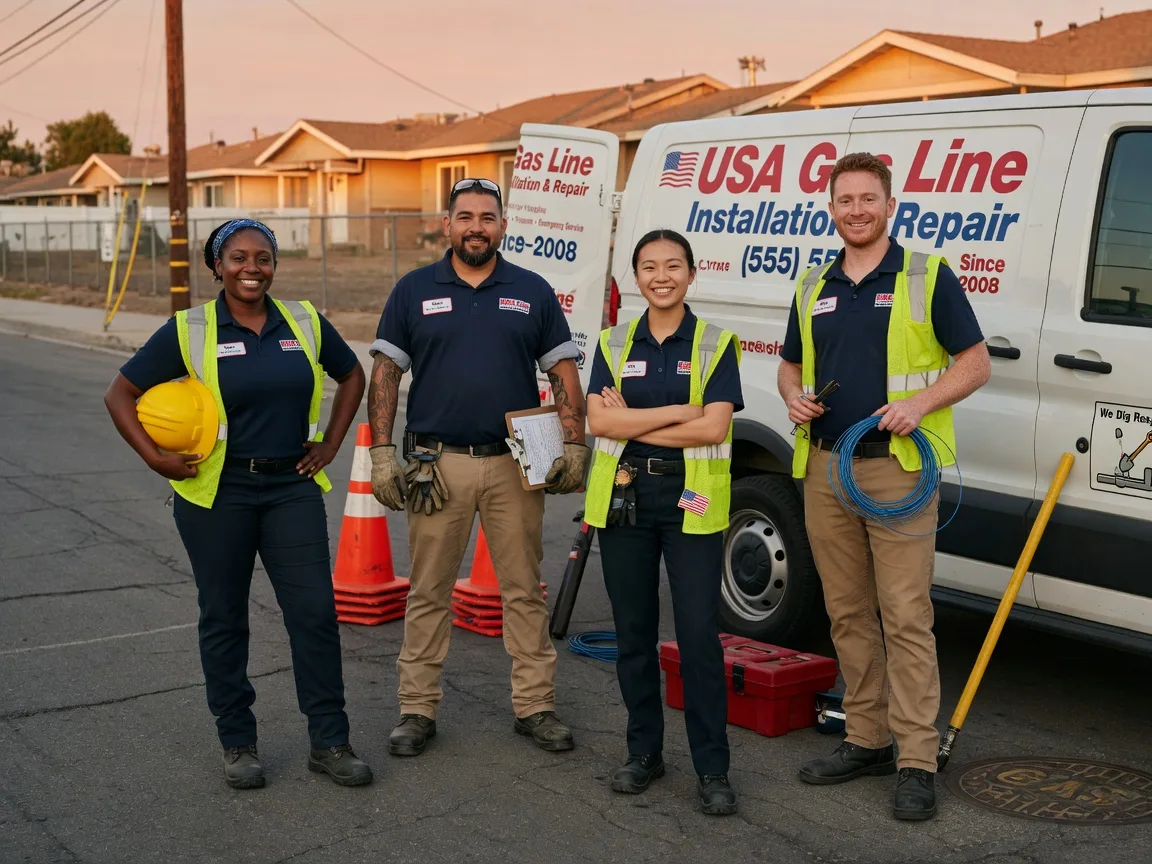 Gas Line Installation company in Diberville, MS